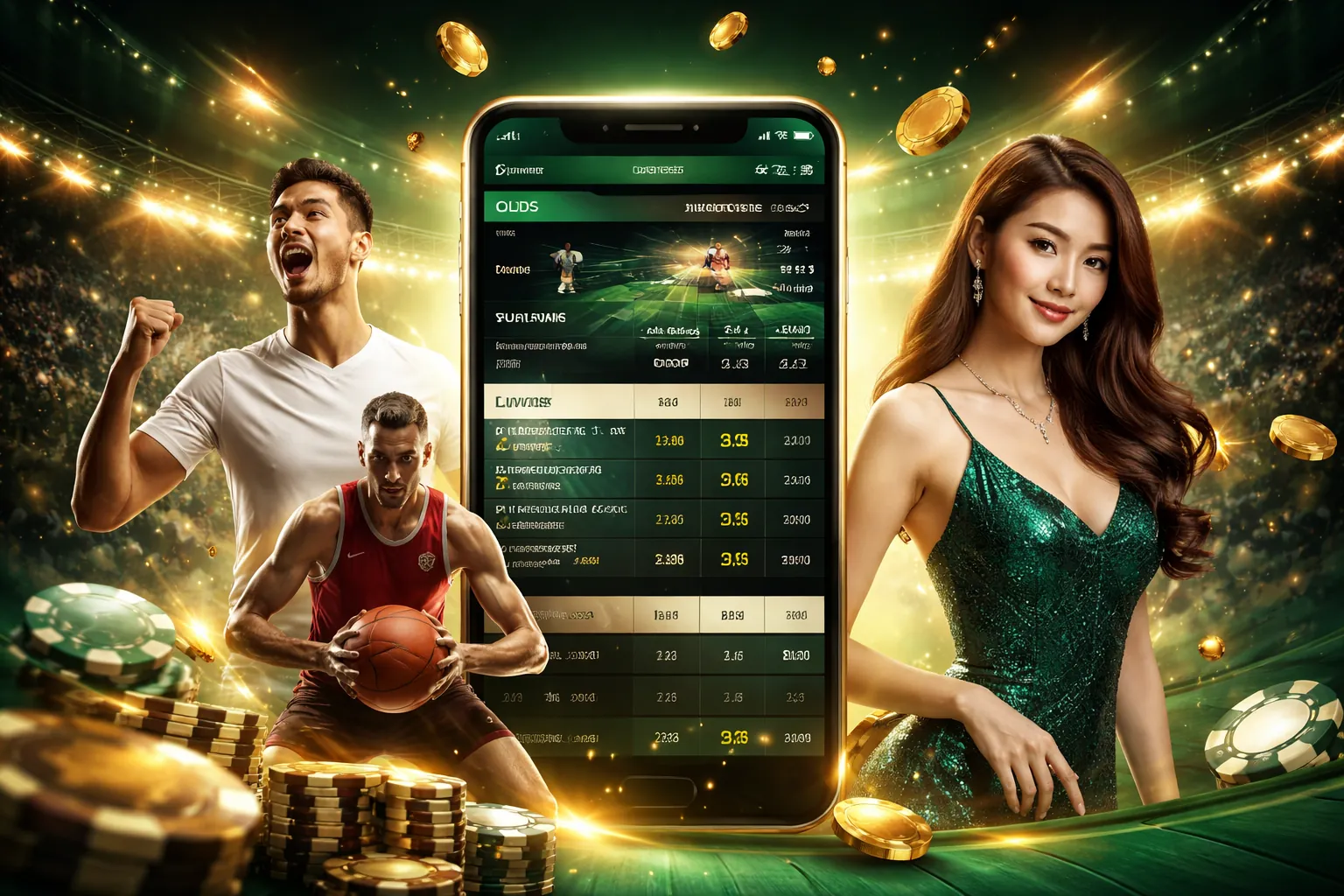 Hình ảnh thể hiện các ưu điểm nổi bật của 188bet